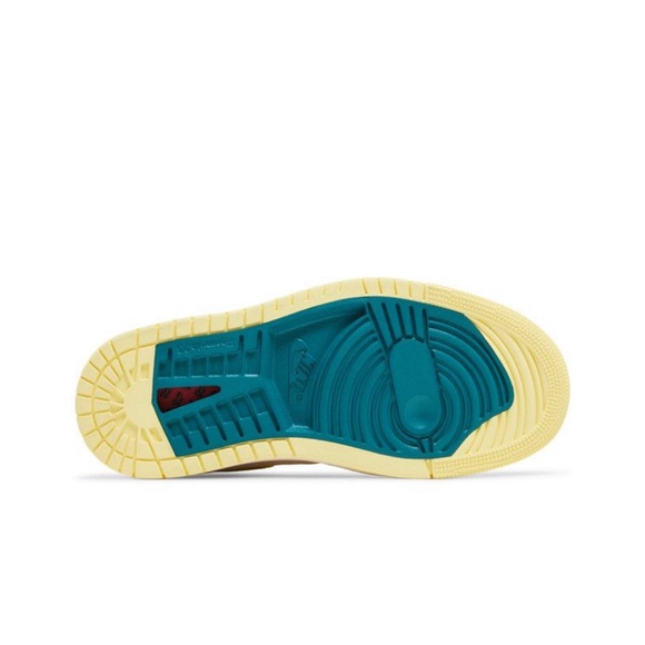 Men’s Air Jordan 1 High Zoom Comfort 2 Citron Tint - Picture 3 of 4